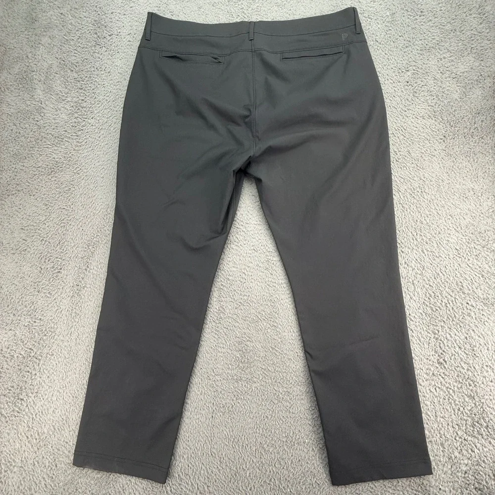 Public Rec Work to Play Pants Men 38x30 Black Performance Stretch Chino Trousers